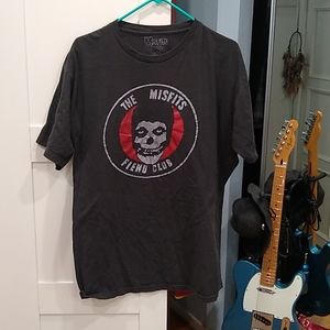 authentic misfits fiend club band tee